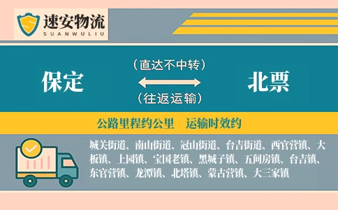 保定到北票货运公司