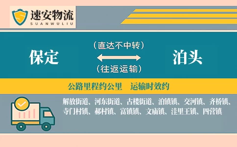 保定到泊头货运公司