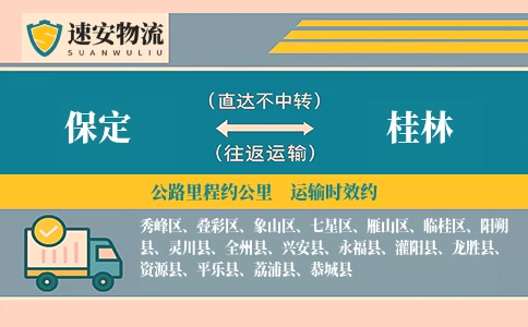 保定到桂林货运公司