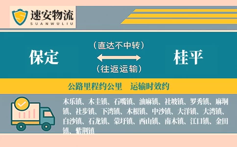 保定到桂平货运公司