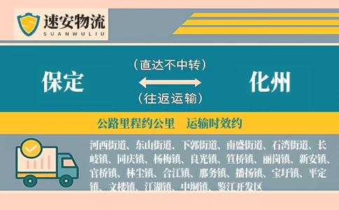 保定到化州货运公司
