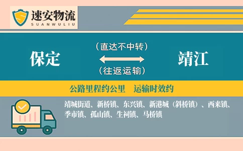 保定到靖江货运公司