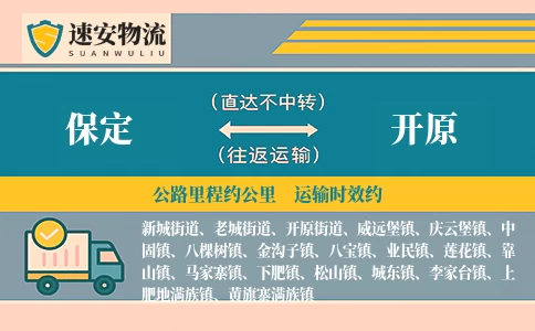 保定到开原货运公司