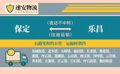 保定到乐昌货运公司