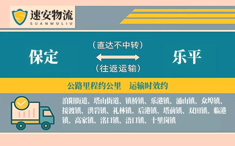 保定到乐平货运公司