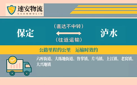 保定到泸水货运公司