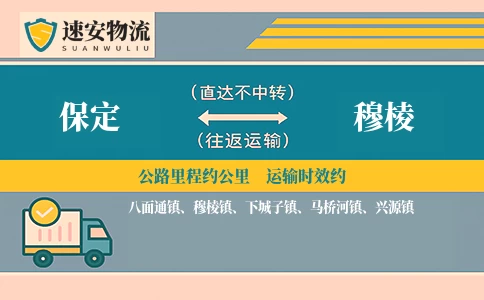 保定到穆棱物流公司