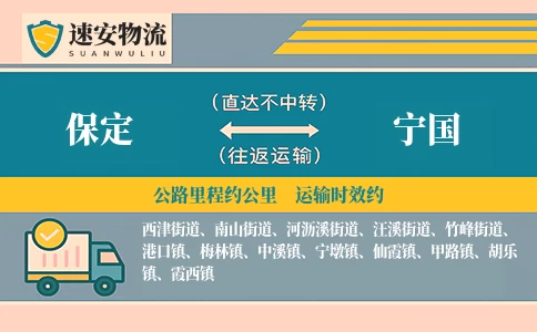 保定到宁国货运公司