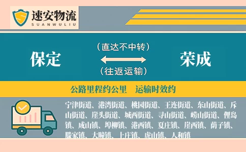 保定到荣成货运公司