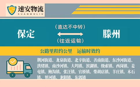保定到滕州货运公司