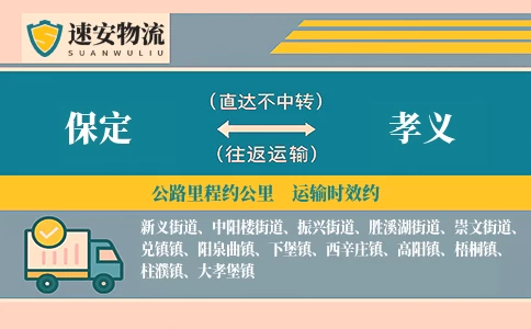 保定到孝义货运公司