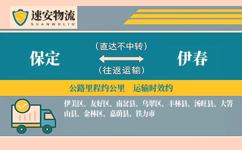 保定到伊春货运公司