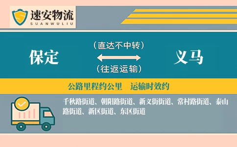 保定到义马货运公司