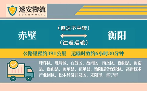 赤壁到衡阳货运公司