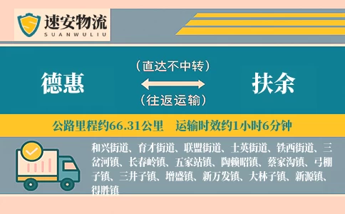 德惠到扶余货运公司