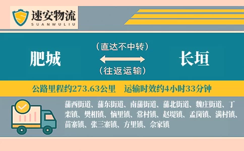 肥城到长垣货运公司
