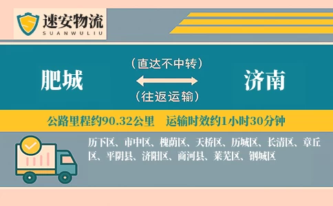 肥城到济南货运公司
