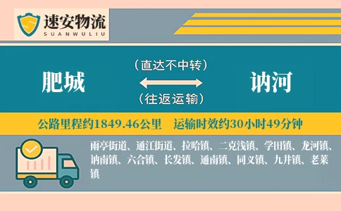 肥城到讷河货运公司