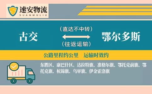 古交到鄂尔多斯货运公司