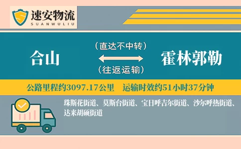 合山到霍林郭勒货运公司