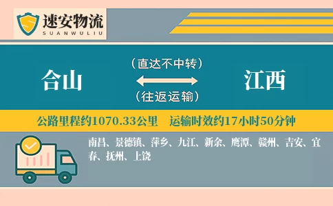 合山到江西货运公司