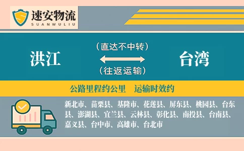 洪江到台湾货运公司