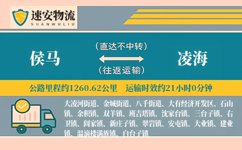 侯马到凌海货运公司