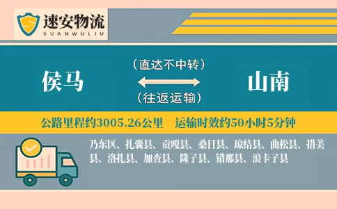 侯马到山南货运公司