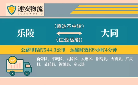 乐陵到大同货运公司