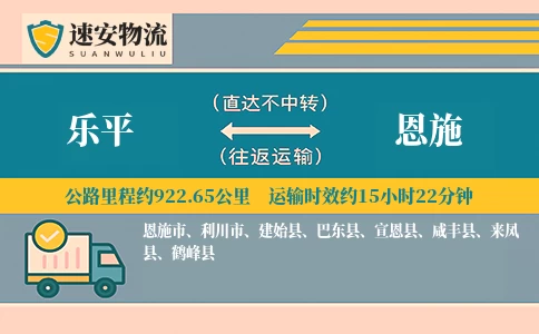 乐平到恩施货运公司