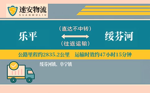 乐平到绥芬河货运公司