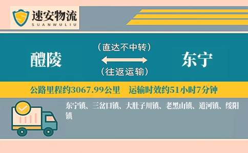 醴陵到东宁货运公司