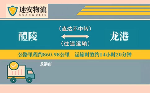 醴陵到龙港货运公司