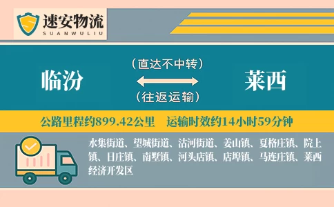 临汾到莱西货运公司