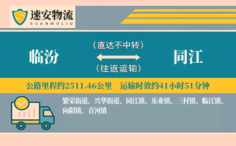 临汾到同江物流公司