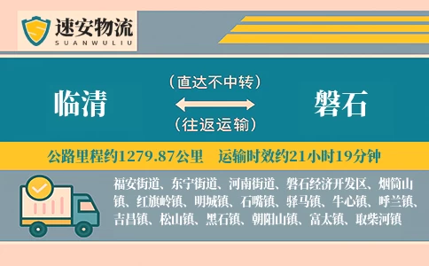 临清到磐石货运公司