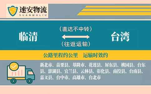 临清到台湾货运公司