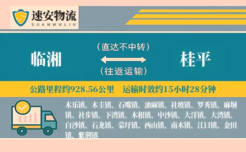 临湘到桂平货运公司