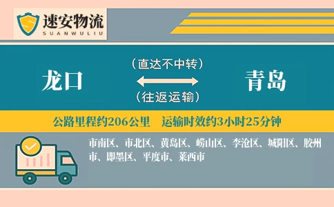 龙口到青岛货运公司