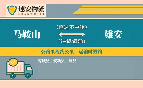 马鞍山到雄安货运公司