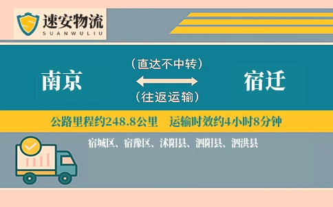 南京到宿迁货运公司