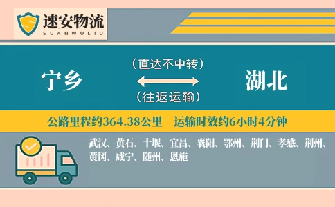 宁乡到湖北货运公司