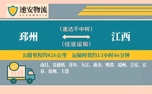 邳州到江西货运公司