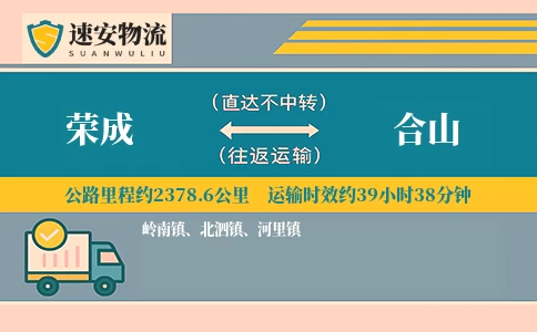 荣成到合山货运公司