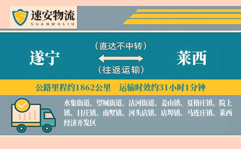 遂宁到莱西货运公司