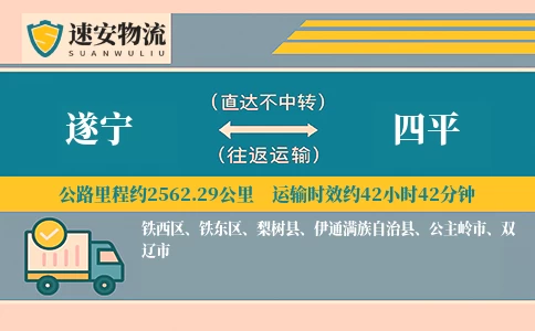 遂宁到四平货运公司