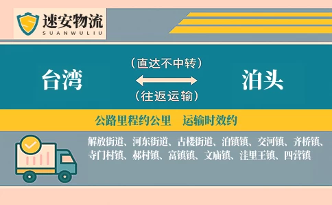 台湾到泊头货运公司