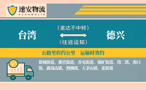 台湾到德兴货运公司