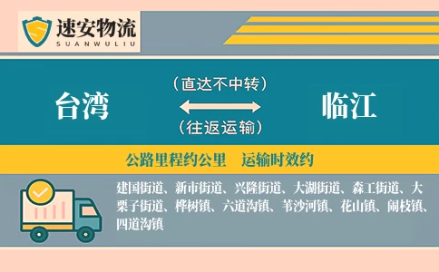 台湾到临江货运公司