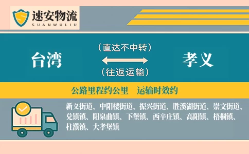 台湾到孝义货运公司